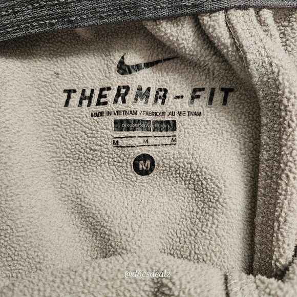 Nike Therma-Fit Sweatpants Gray Men's Medium - Picture 4 of 6